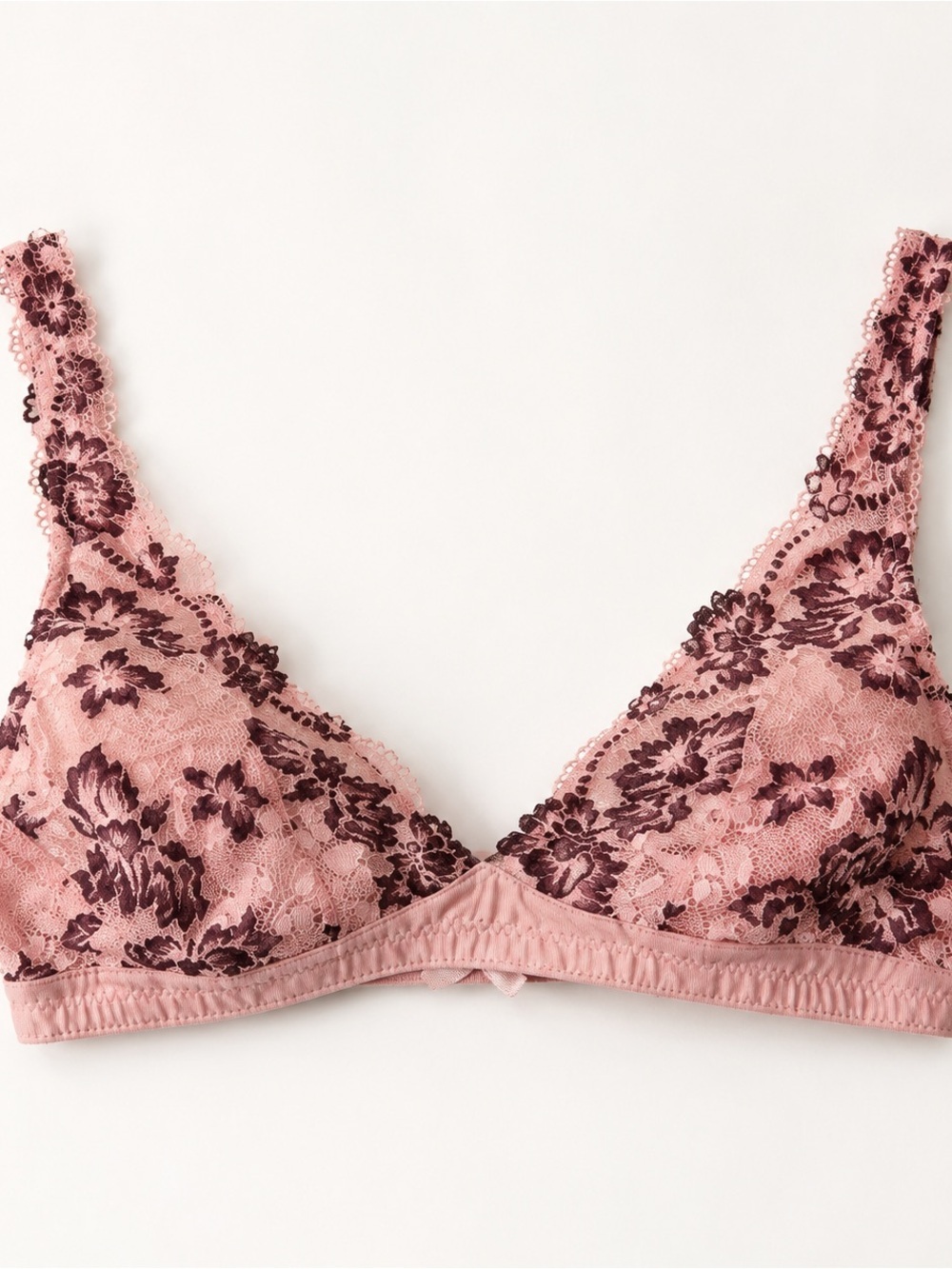 Cosabella Italy pink  lace bralette S